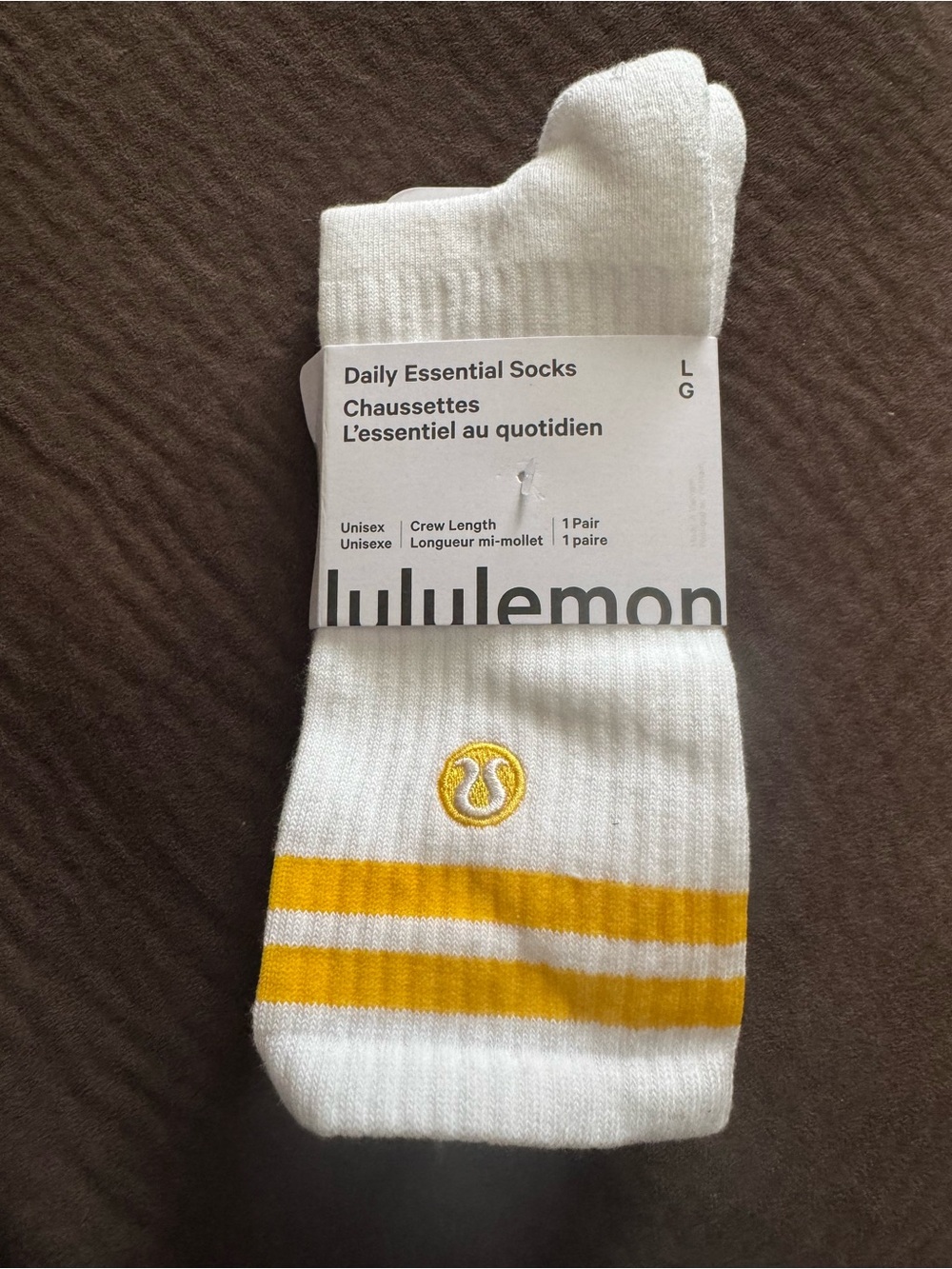 Unisex Daily Essential Quarter Socks
Stripe Size Large NWT - Picture 2 of 3